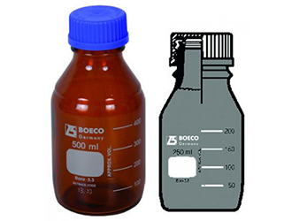  德國必高BOECO 實(shí)驗(yàn)室瓶，琥珀色